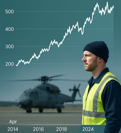 La cotización, bajo presión en los últimos meses, sube cerca de un 150% en los últimos diez años.